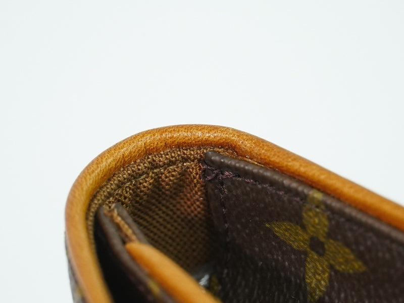 Louis Vuitton Florentine Pochette Canvas Brown Bag