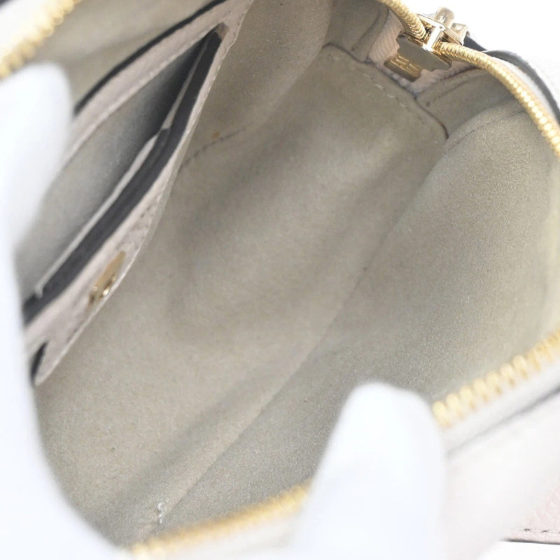Salvatore Ferragamo City Camera Leather White Bag