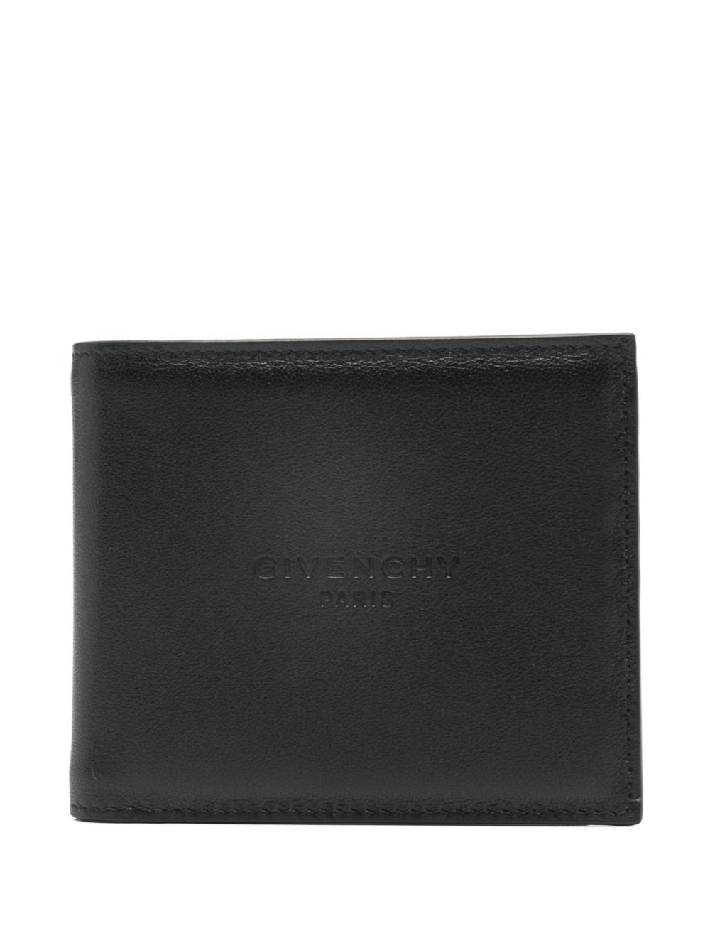 Givenchy Grained Leather Wallet — Black