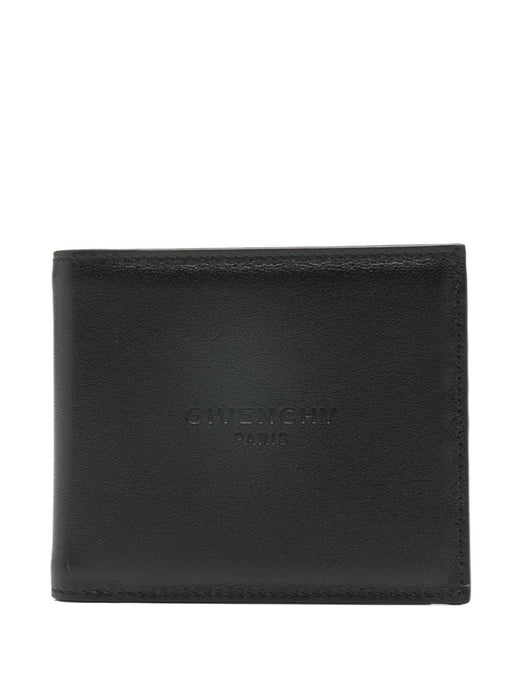 Givenchy Grained Leather Wallet — Black