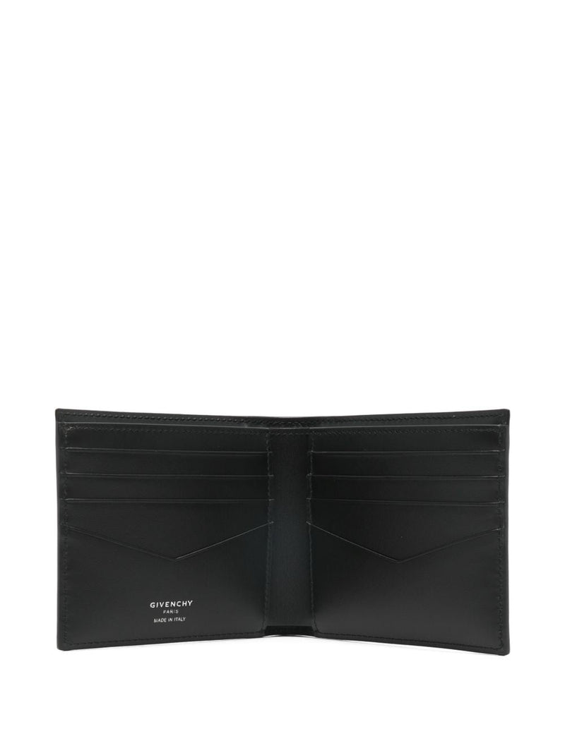 Givenchy Grained Leather Wallet — Black