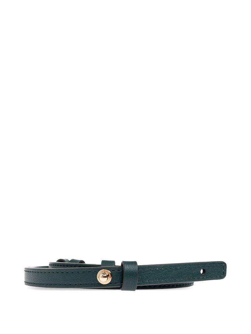 Zimmermann Halcyon Shoulder Bag — Green Leather