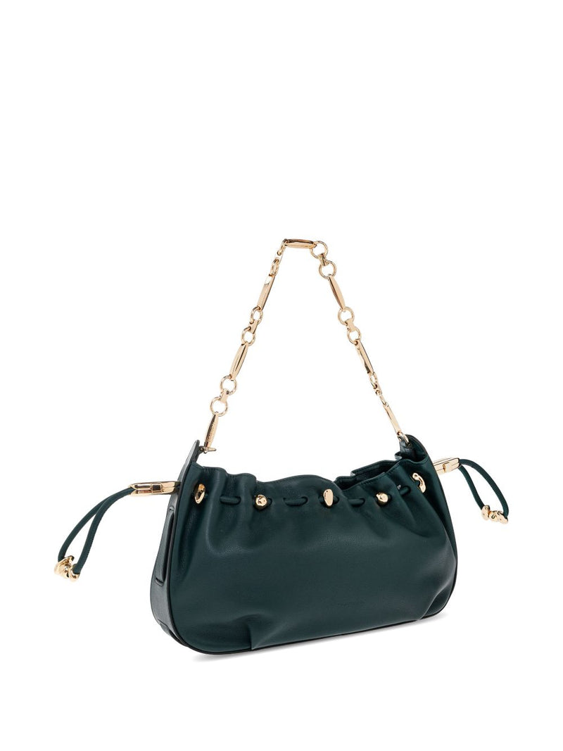 Zimmermann Halcyon Shoulder Bag — Green Leather