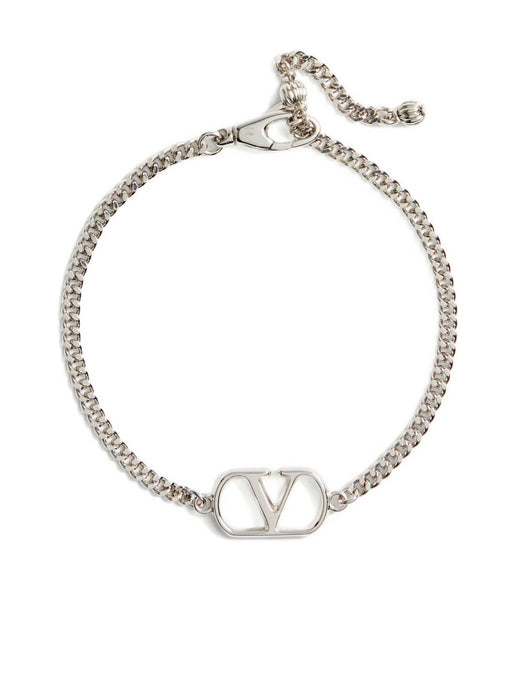 Valentino Garavani Vlogo Bracelet — Silver Bracelets