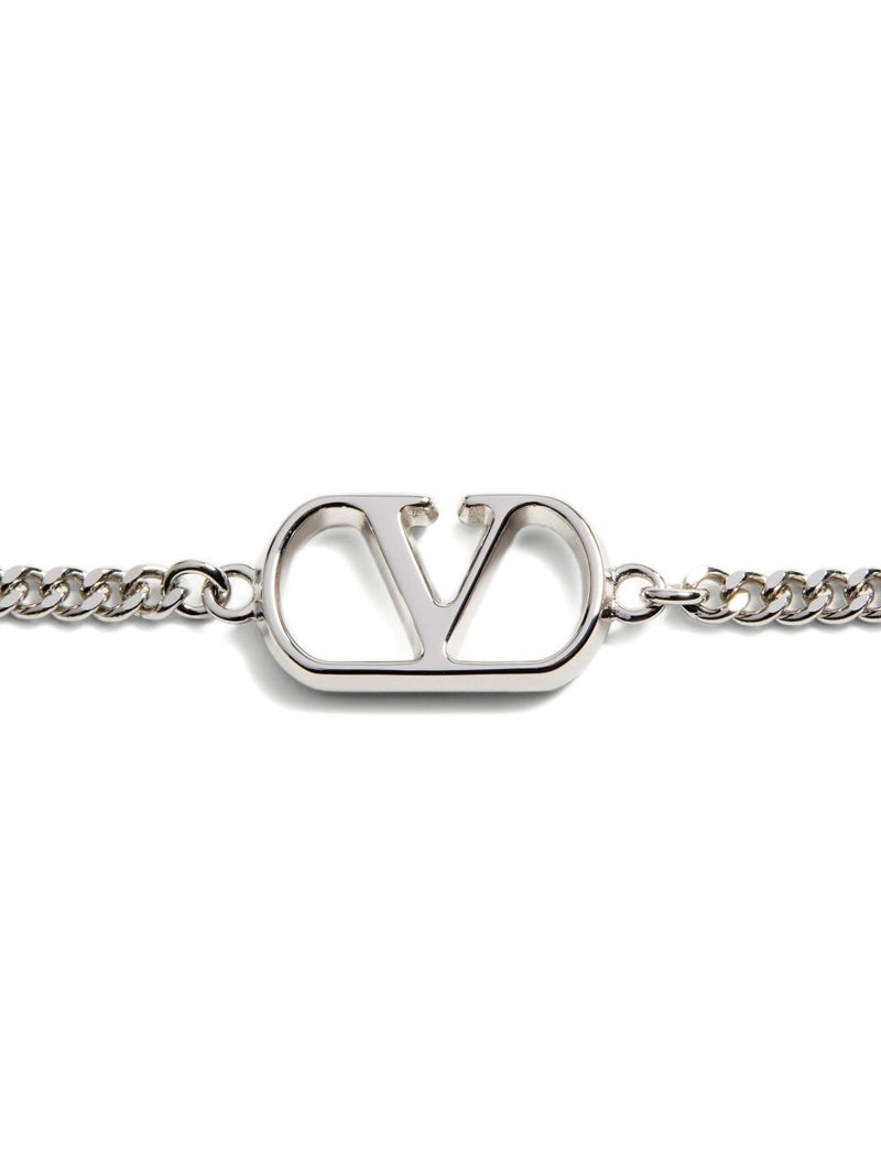 Valentino Garavani Vlogo Bracelet — Silver Bracelets