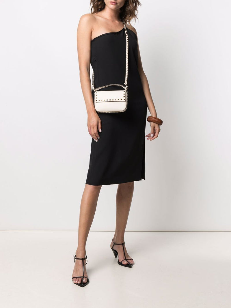 Valentino Garavani Shoulder Bag — White Leather