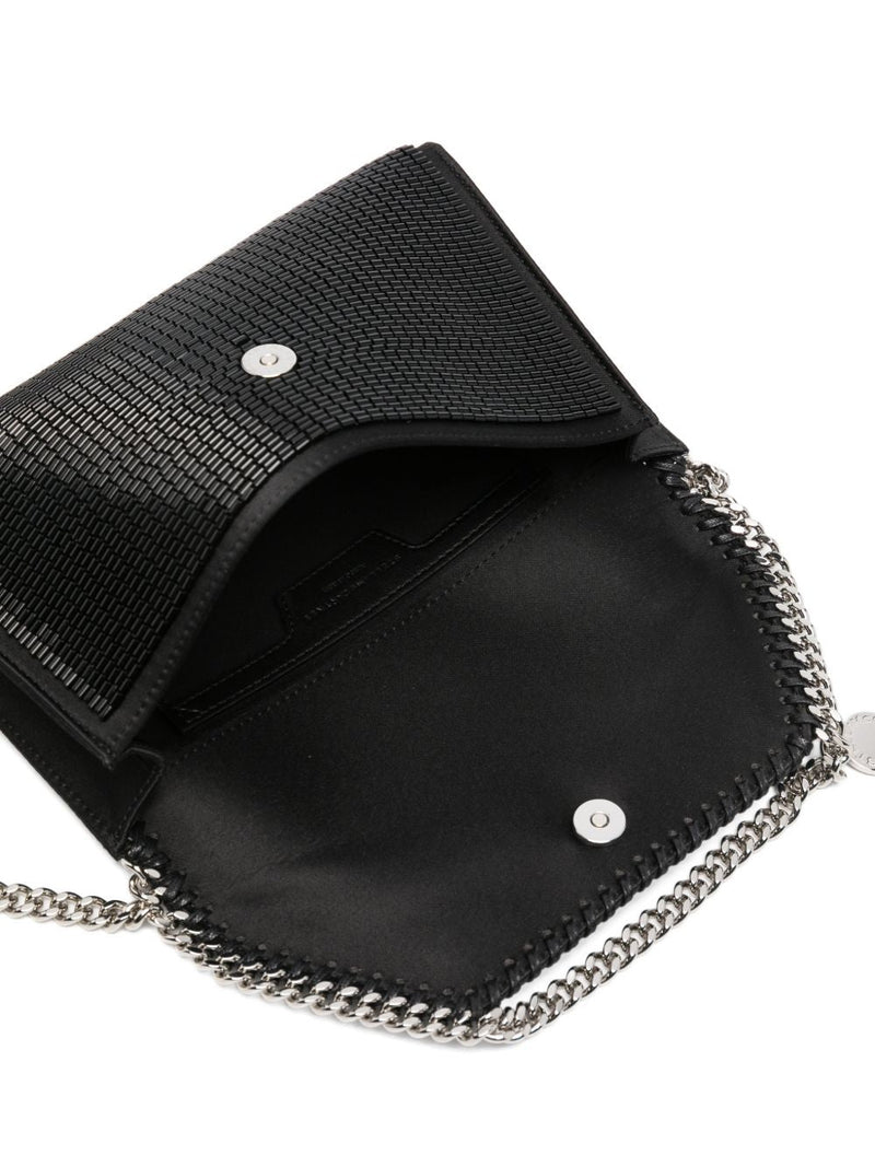 Stella Mccartney Falabella Clutch — Black