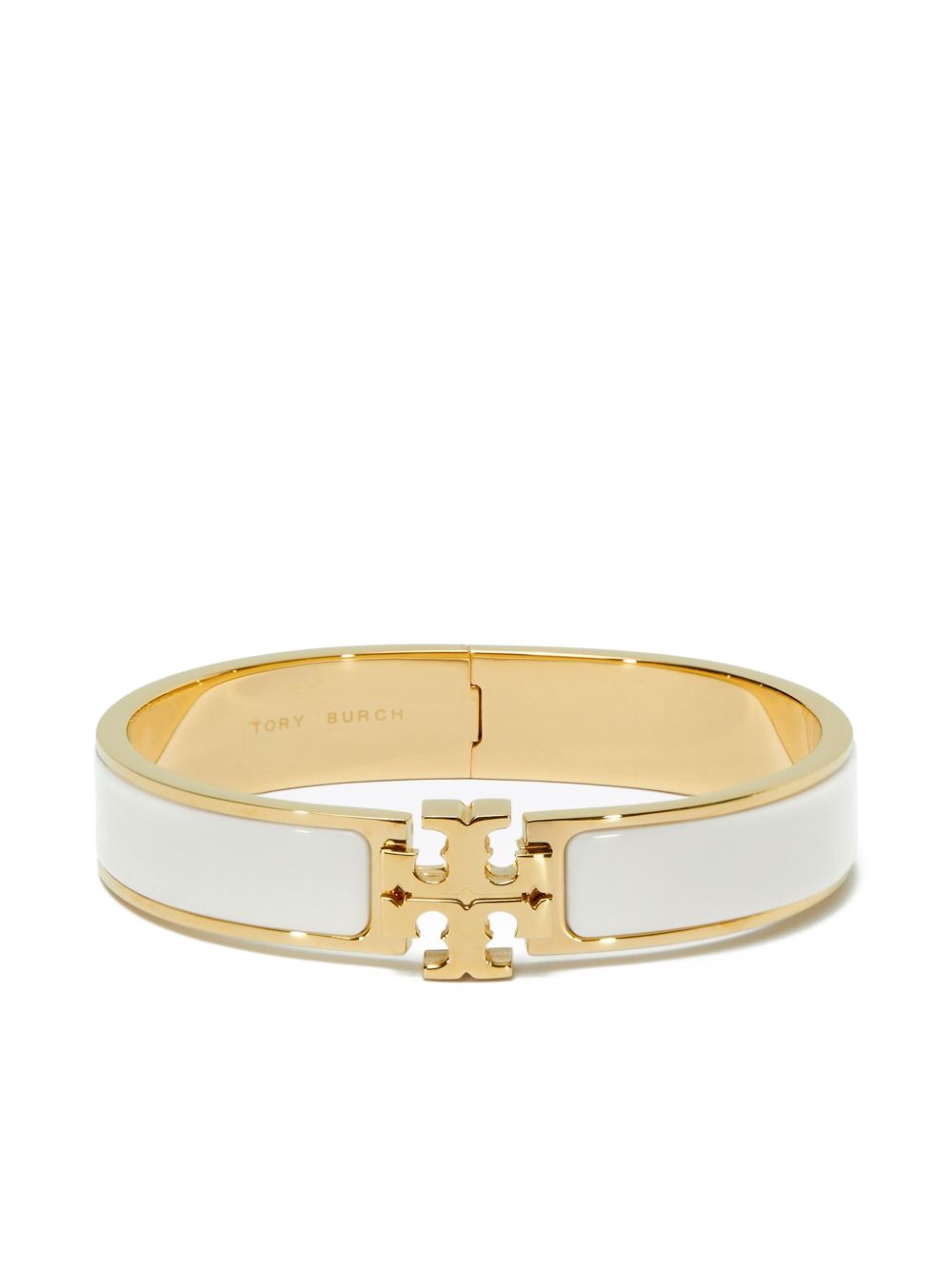 Tory Burch Enamel Logo Bracelet — Gold Bracelets