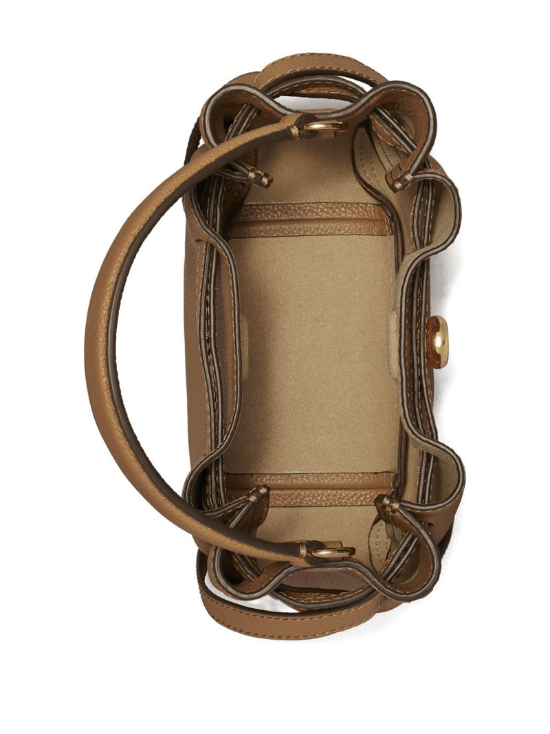 Tory Burch Shoulder Bag — Beige Leather