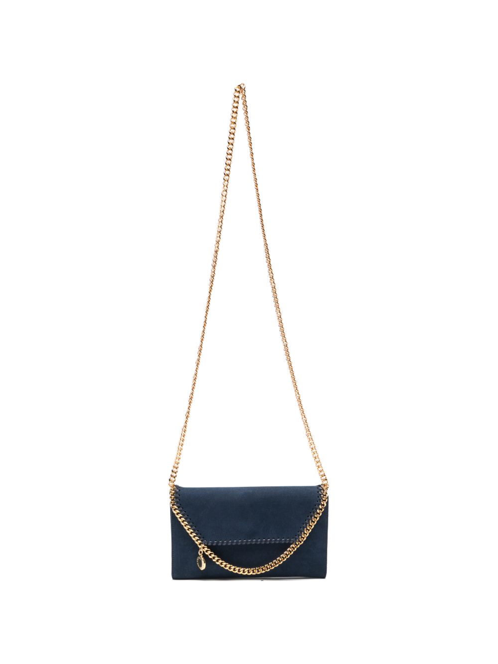 Stella Mccartney Wallet — Navy Blue Leather