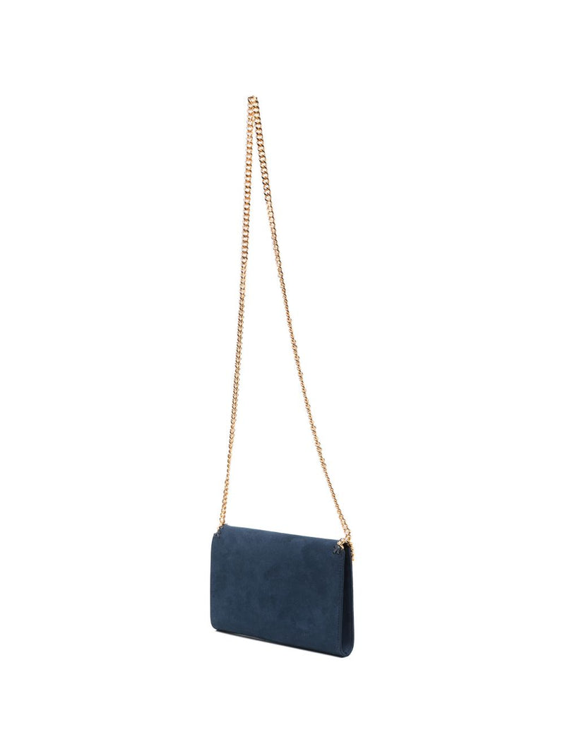 Stella Mccartney Wallet — Navy Blue Leather