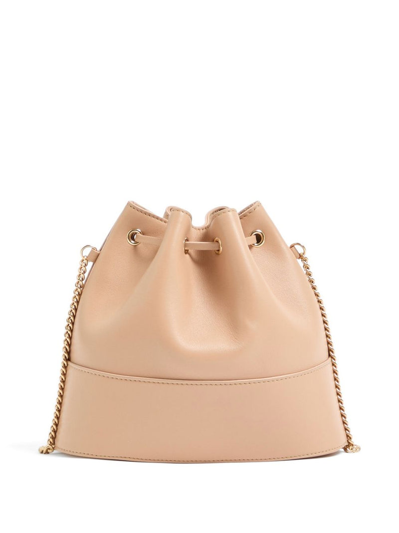 Valentino Garavani Bucket Bag — Beige Nappa Leather