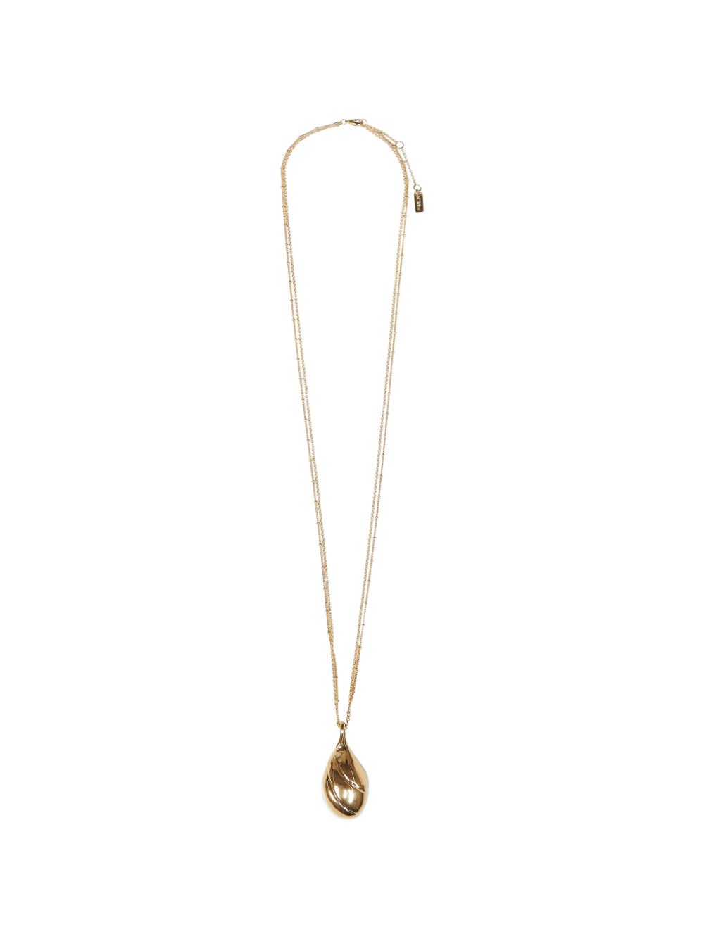 Chloé Gold-Tone Polished Pendant Necklace — Gold Necklaces