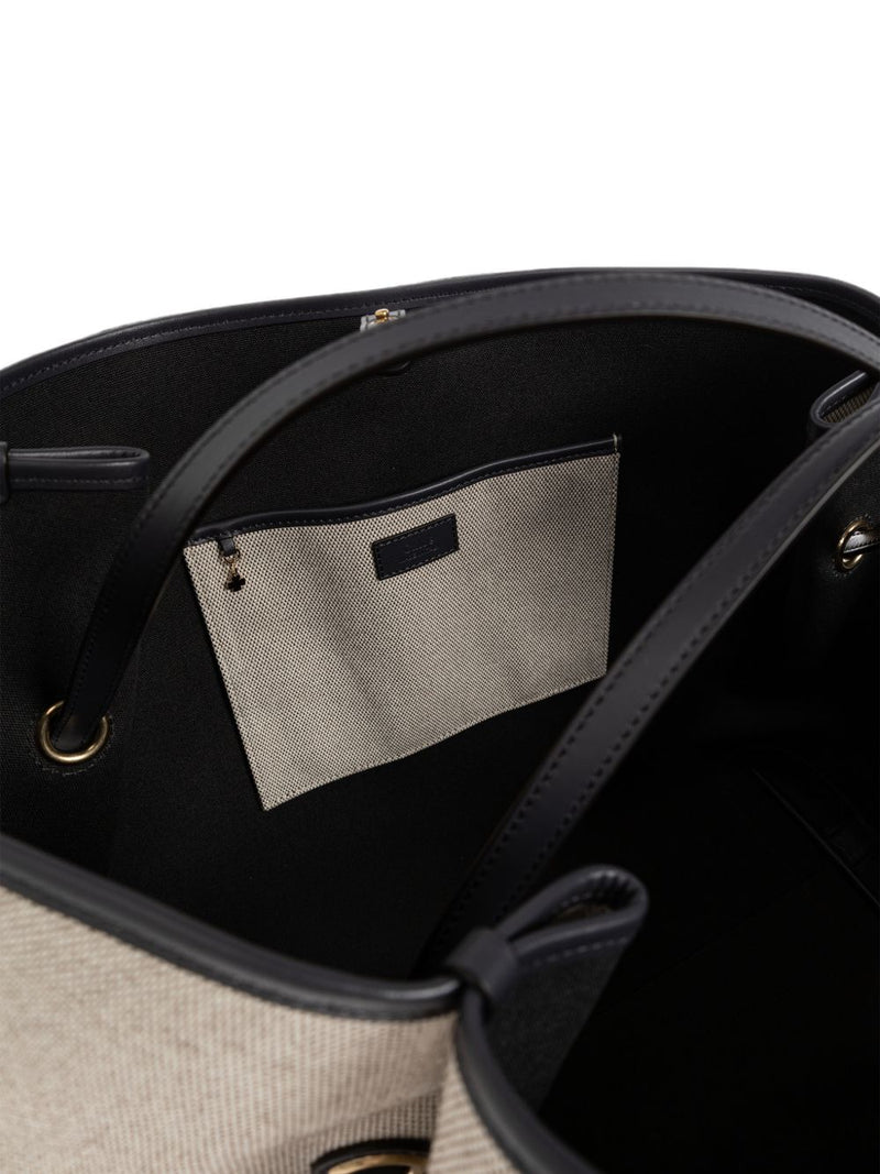 Chloé Clover Tote Bag — Beige