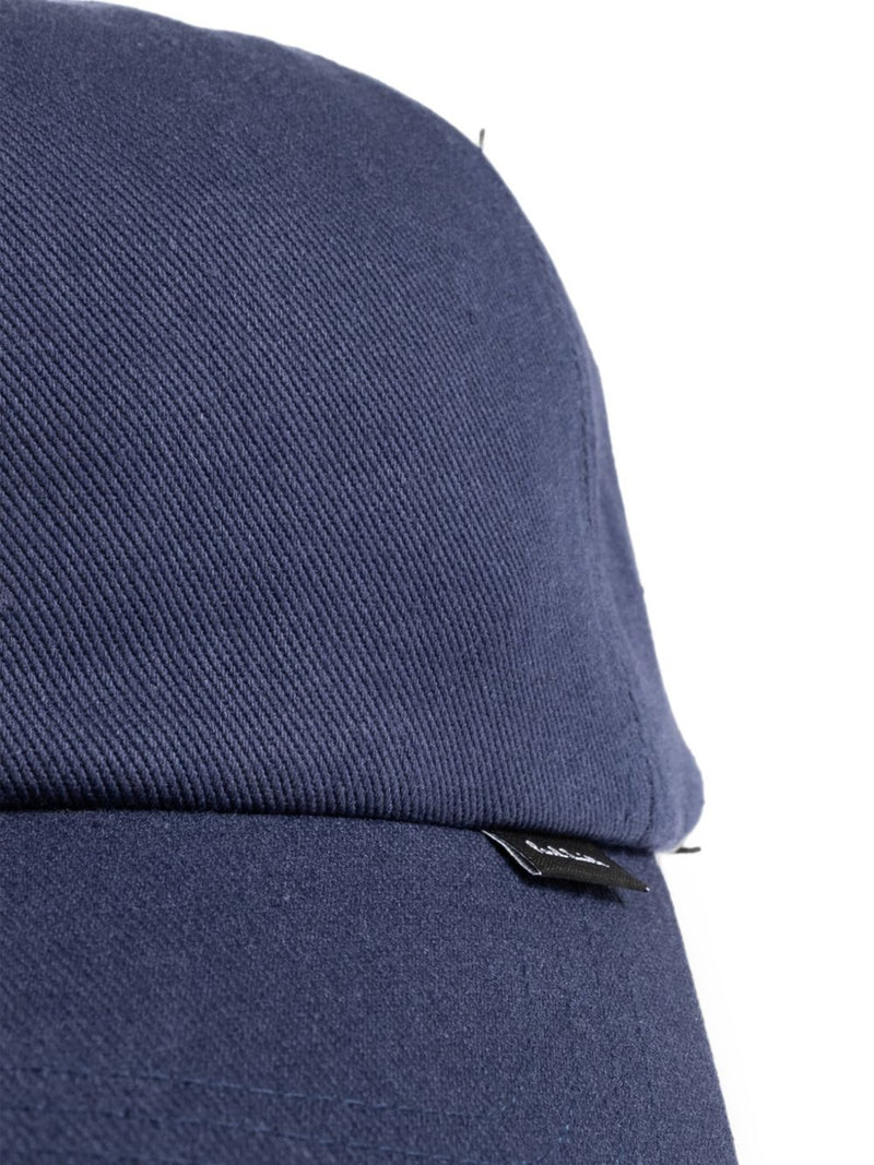 Paul Smith Signature-Stripe Cotton Twill Baseball Cap — Navy Caps