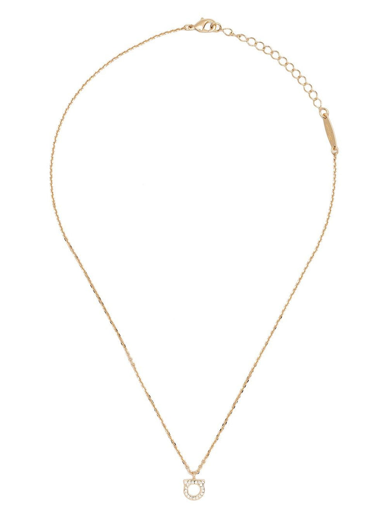 Ferragamo Gancini Necklace — Gold Necklaces
