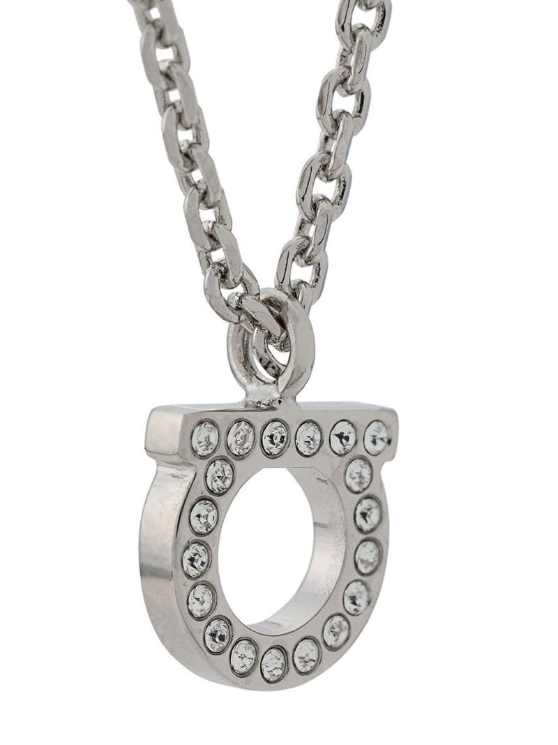 Ferragamo Gancini Necklace — Silver Necklaces