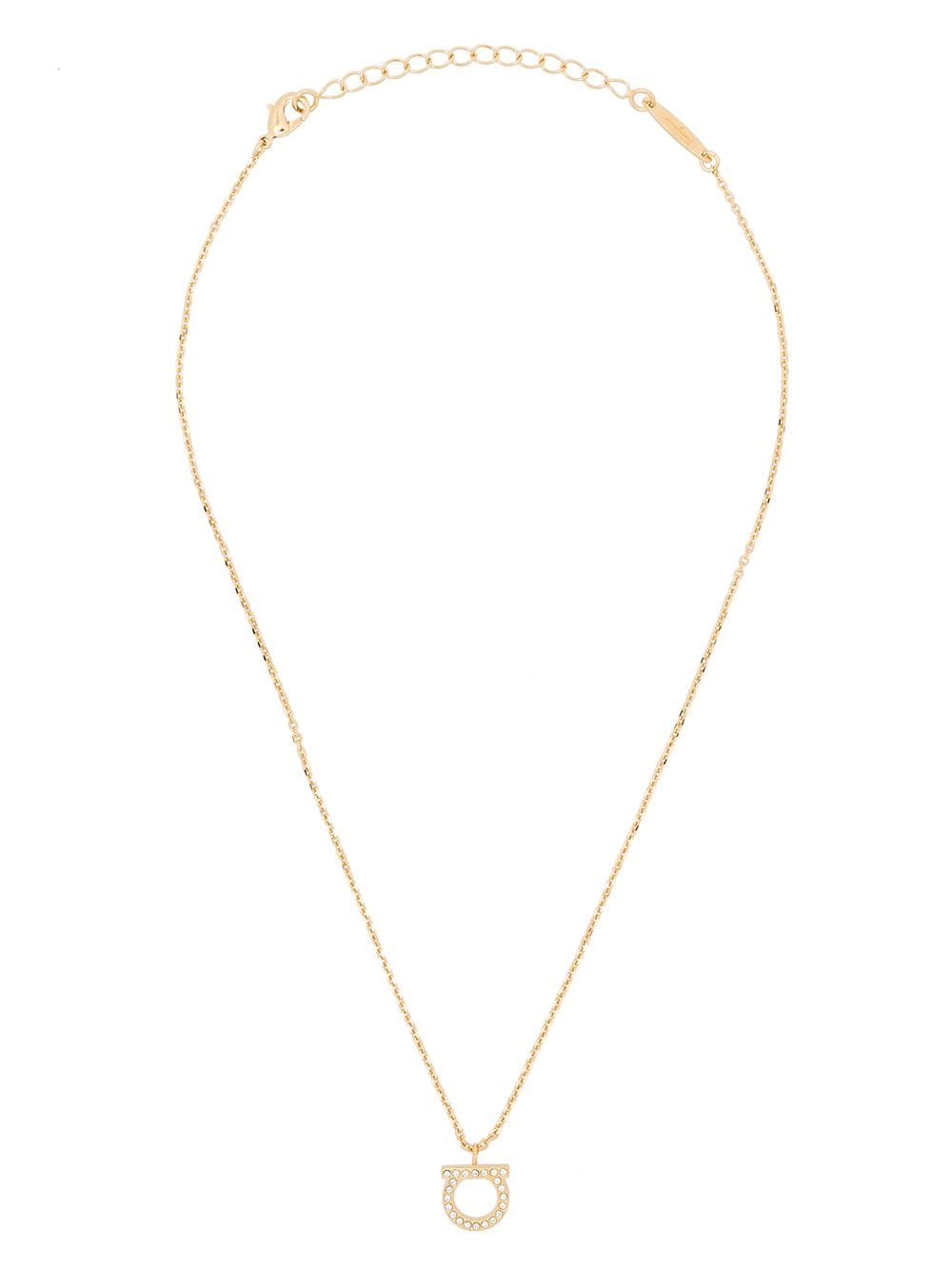 Ferragamo Gancini Necklace — Gold Necklaces