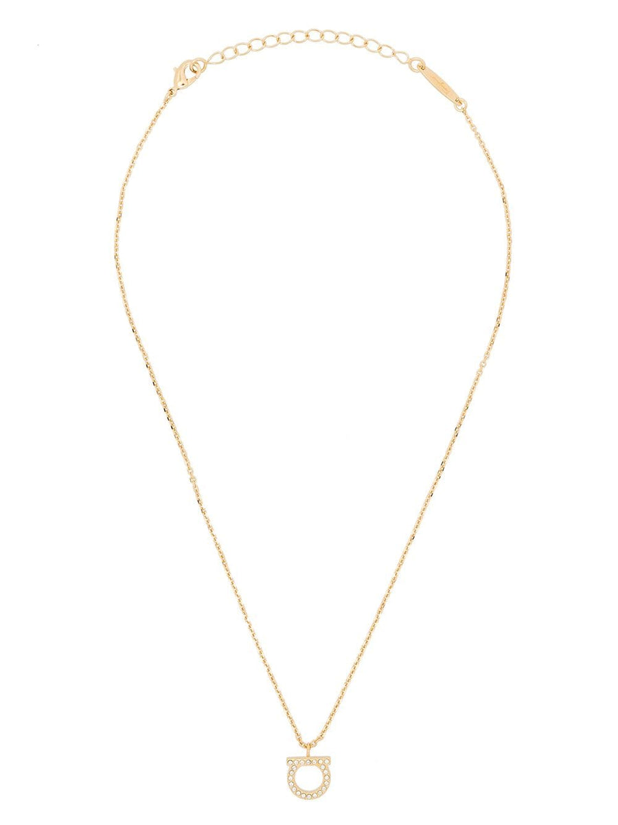 Ferragamo Gancini Necklace — Gold Necklaces