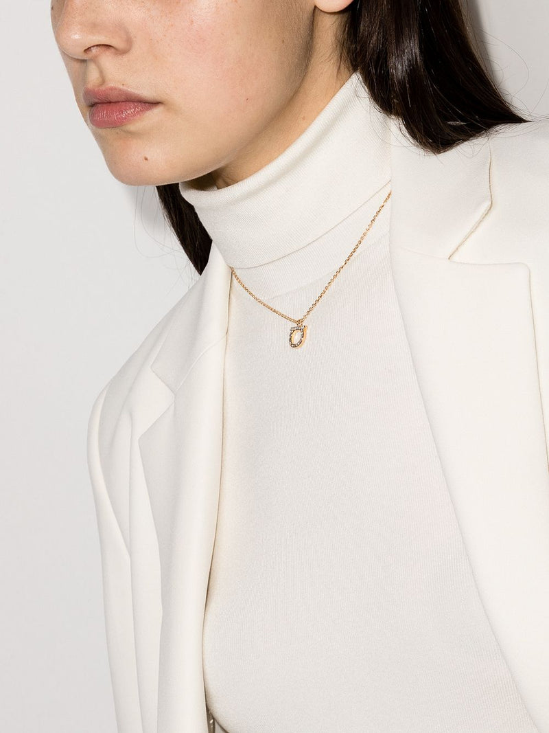Ferragamo Gancini Necklace — Gold Necklaces