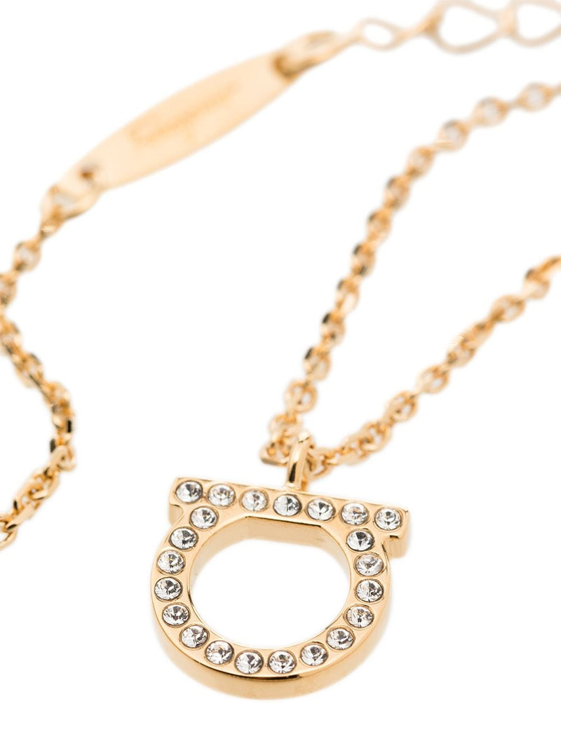 Ferragamo Gancini Necklace — Gold Necklaces