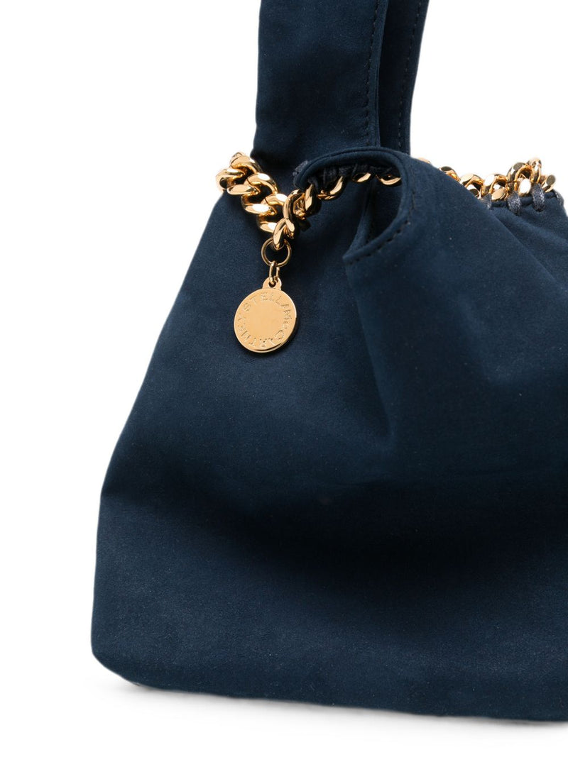 Stella Mccartney Falabella Wristlet Bag — Navy Hand