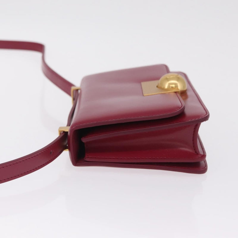 Bottega Veneta Bv Classic Spazzolato Leather Red Bag