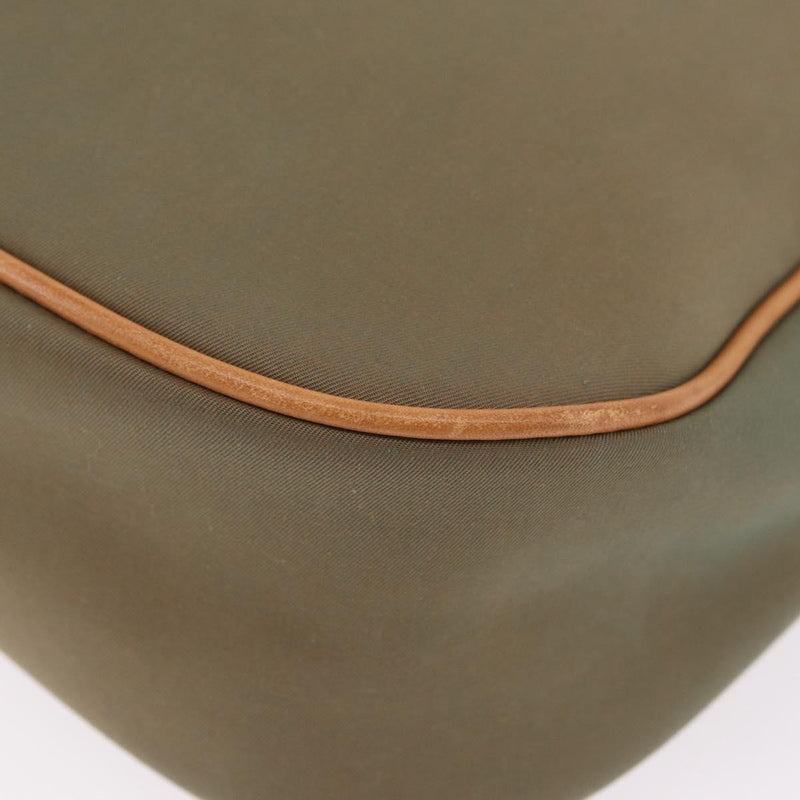 Burberry Shoulder Bag Nova Check Coated Canvas Khaki