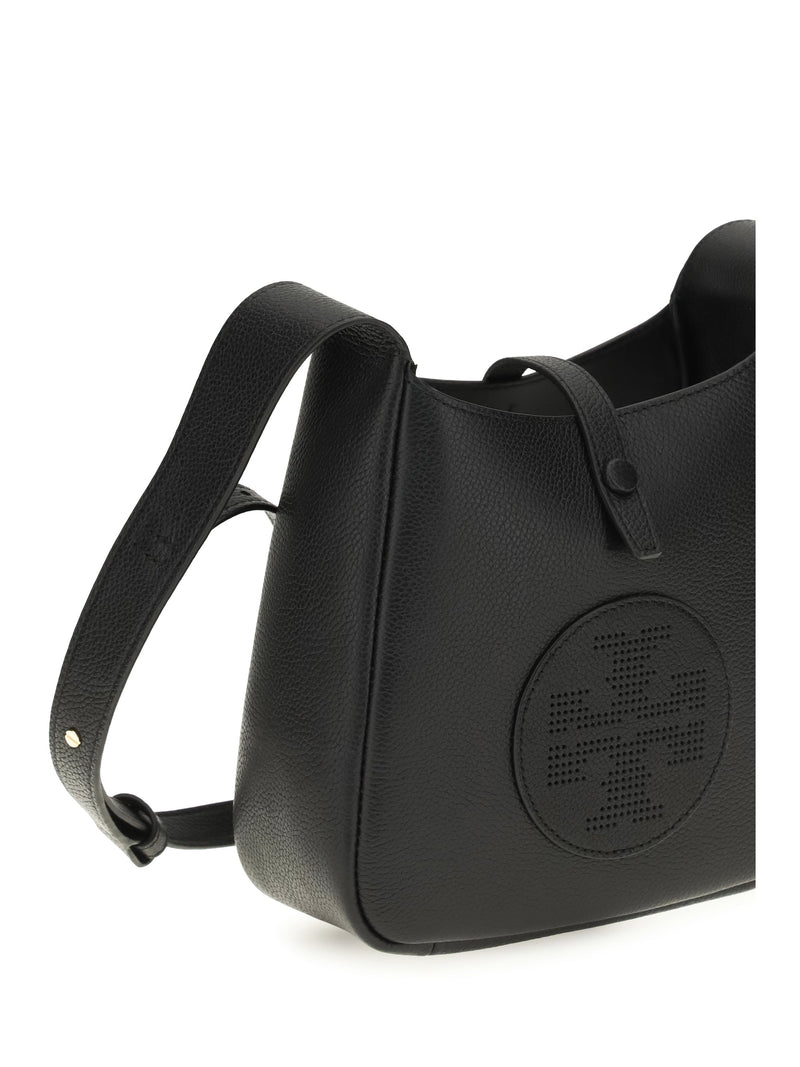 Tory Burch Crossbody Bag — Black Calf Leather Bos Taurus