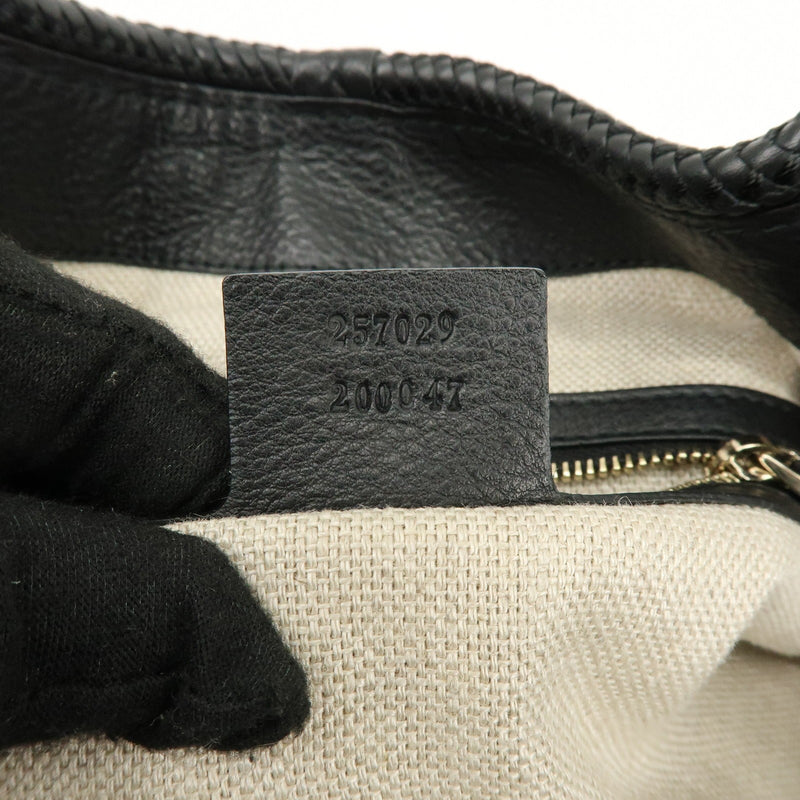 Gucci Marrakech Leather Black Bag