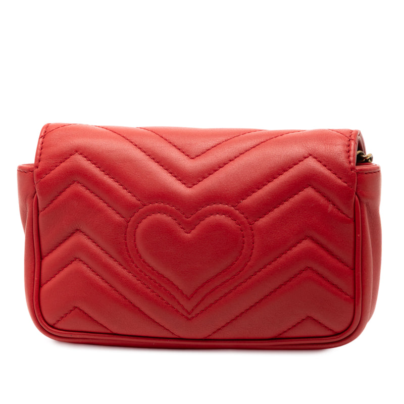 Mini GG Marmont Matelasse Leather Flap Crossbody - Image 2