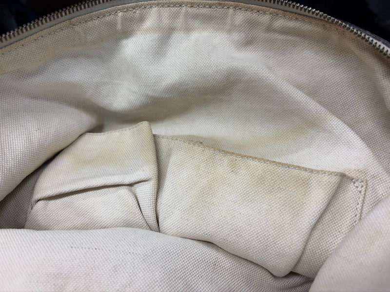 Gucci Twill Leather Beige Bag