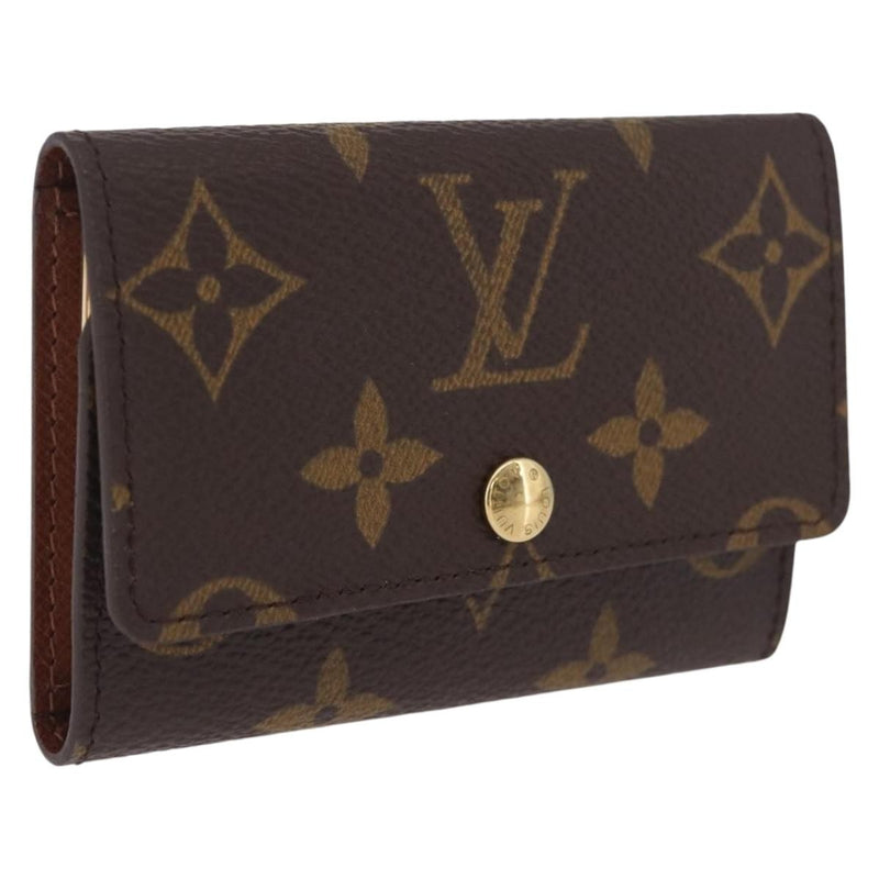 Louis Vuitton Key Case Monogram Canvas Brown Accessory