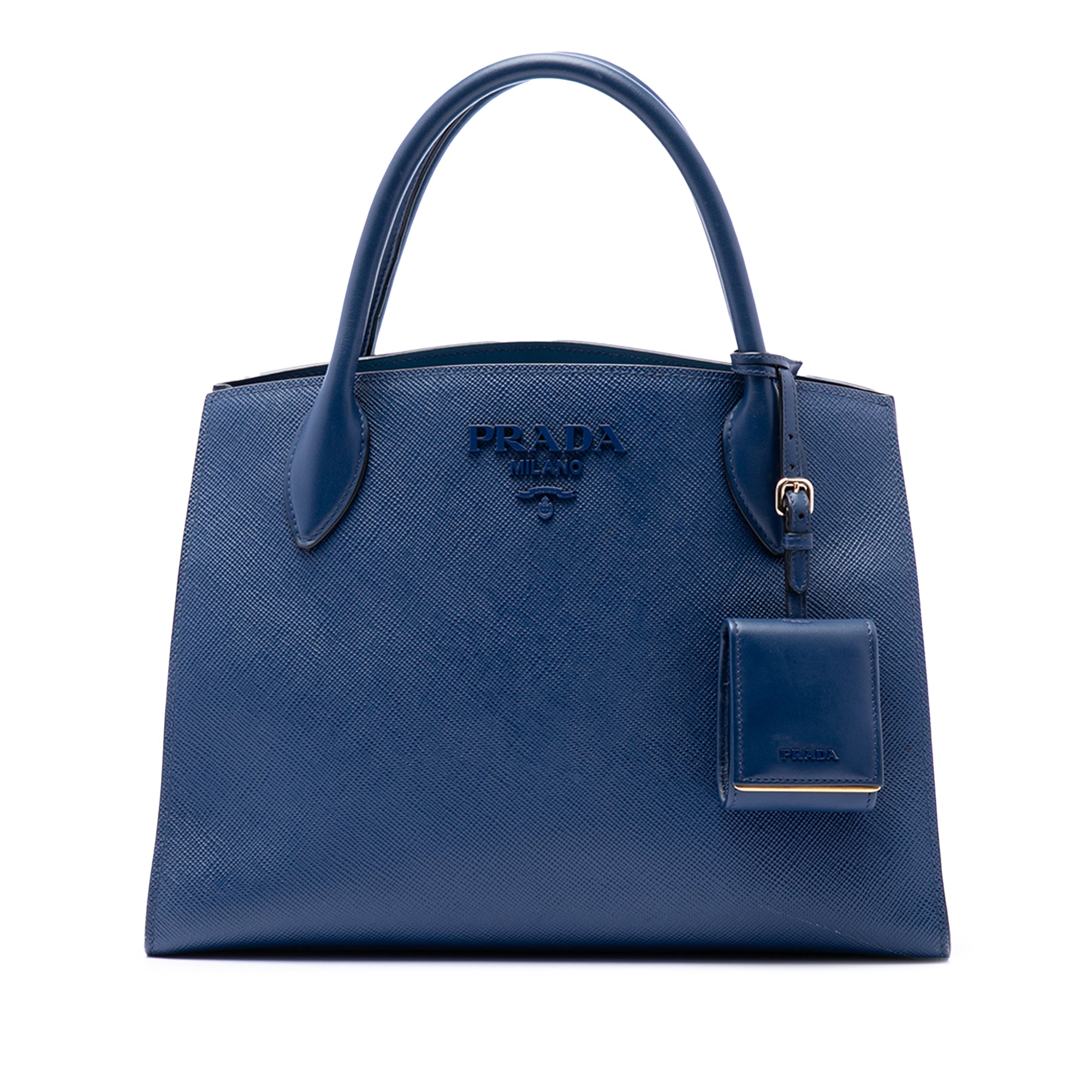 Medium Saffiano Cuir Monochrome Top Handle Tote - Image 1