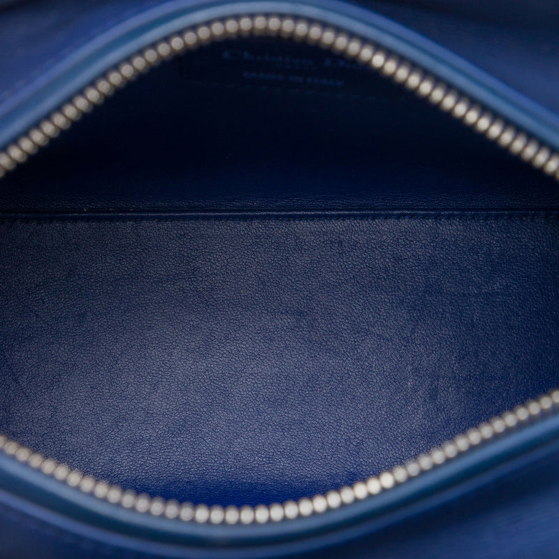 Medium Ultra Matte Calfskin Embossed Cannage Lady Dior - Image 4