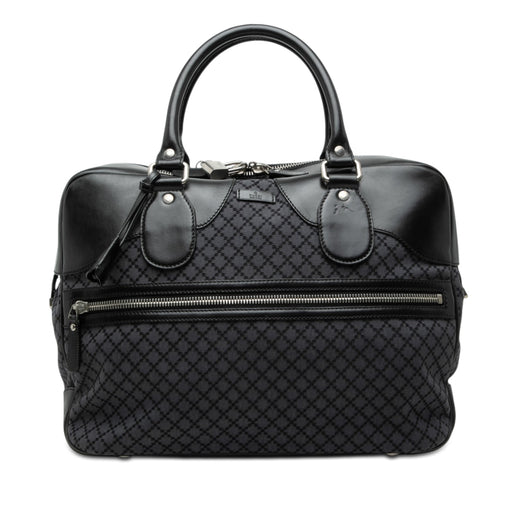 Diamante Canvas Travel Bag - Image 1