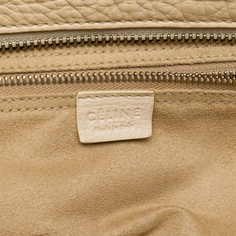 Mini Drummed Calfskin Luggage Tote - Image 5