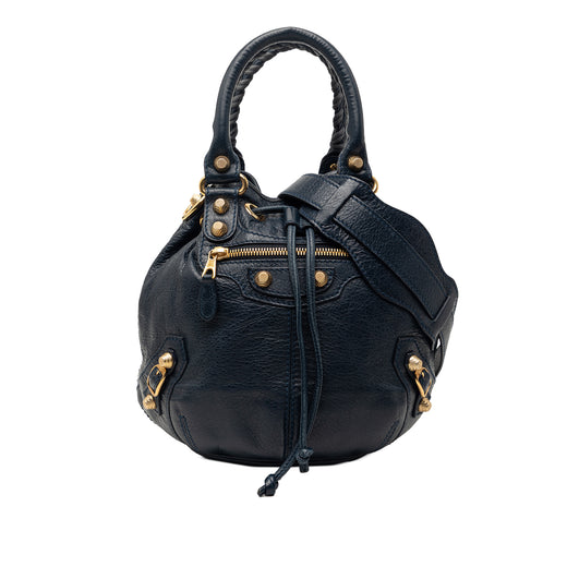 Mini Lambskin Motocross Giant 12 Pompon Bag - Image 1
