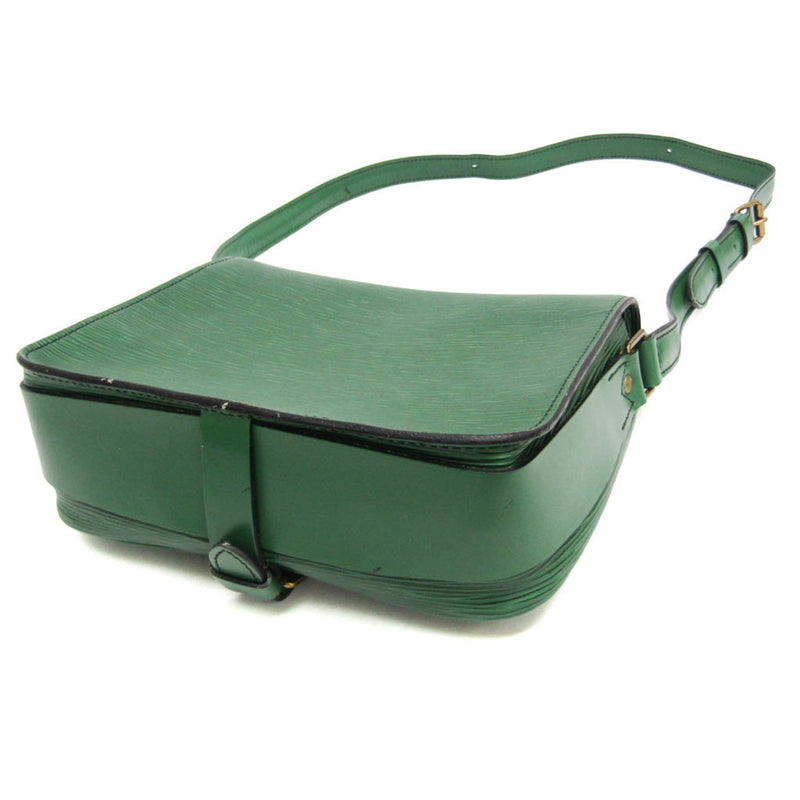 Louis Vuitton Cartouchiere Epi Leather Green Bag