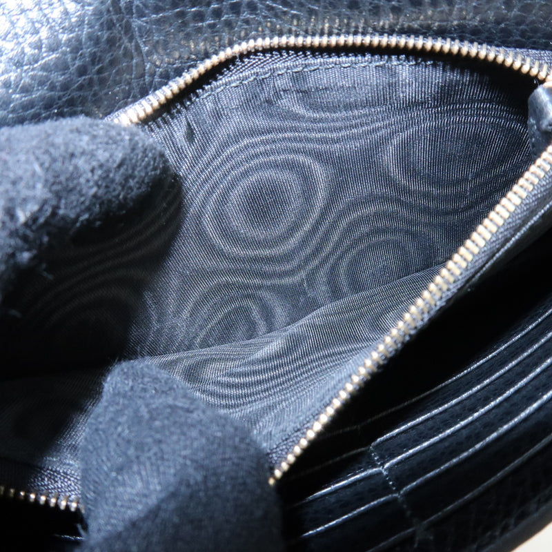 Gucci Betty Chain Wallet (outlet) Leather Black Bag
