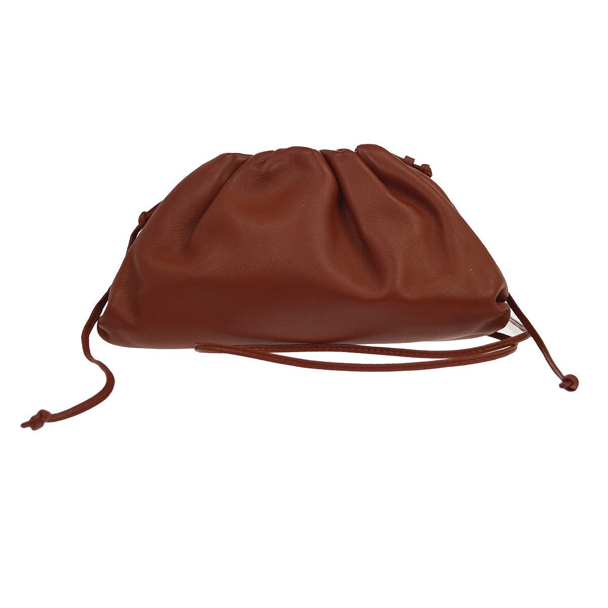 Bottega Veneta The Pouch Leather Brown