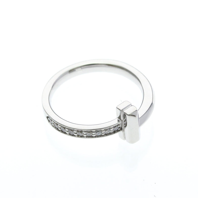 Tiffany & Co. T One Ring - Diamond White Gold Silver White_gold Bijoux