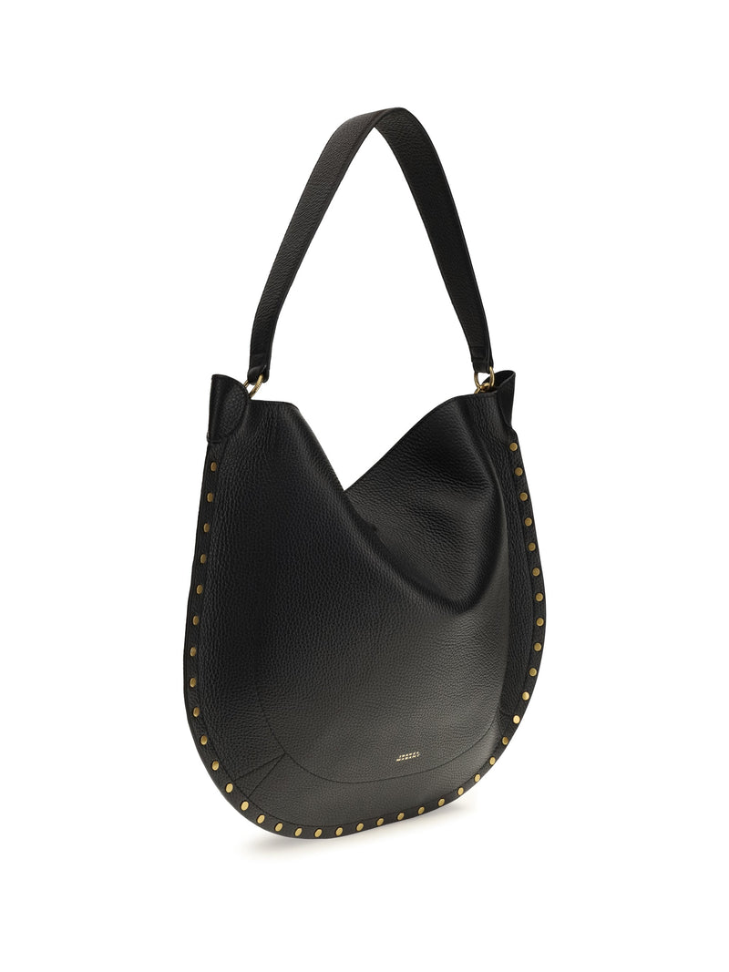 Isabel Marant Hobo Bag — Black Calf Leather