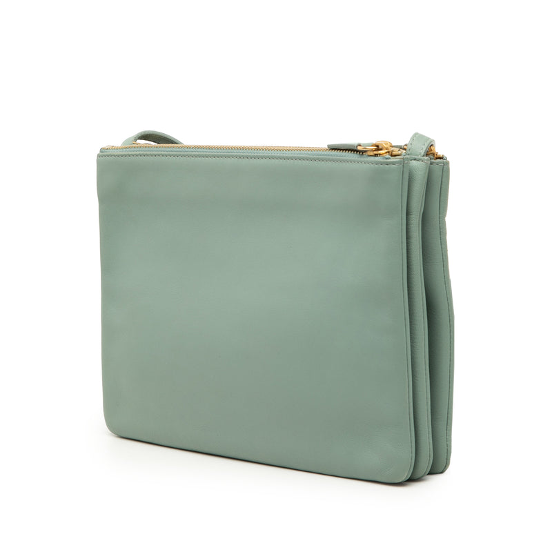 Large Lambskin Trio Crossbody - Image 2
