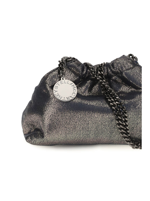 Stella Mccartney Falabella Mini Shoulder Bag — Navy Polyester