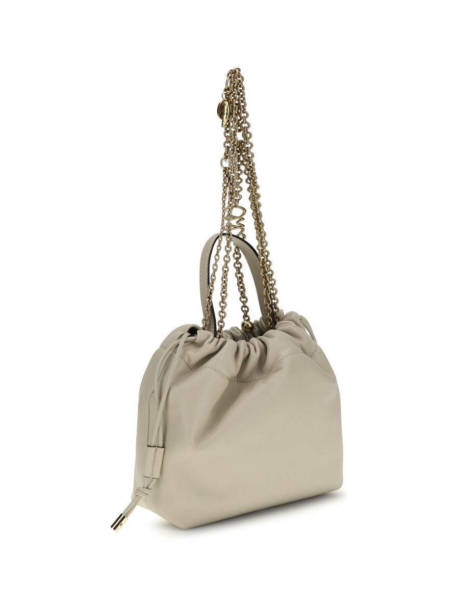 Chloé Icons Shoulder Bag — Beige Lambskin