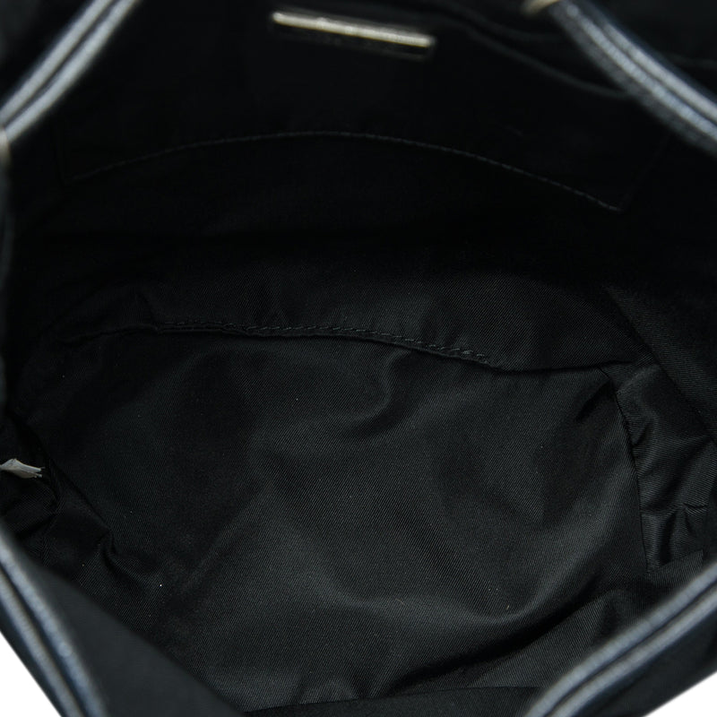 Beaded Tessuto Evening Bear Drawstring Bucket Bag - Image 4