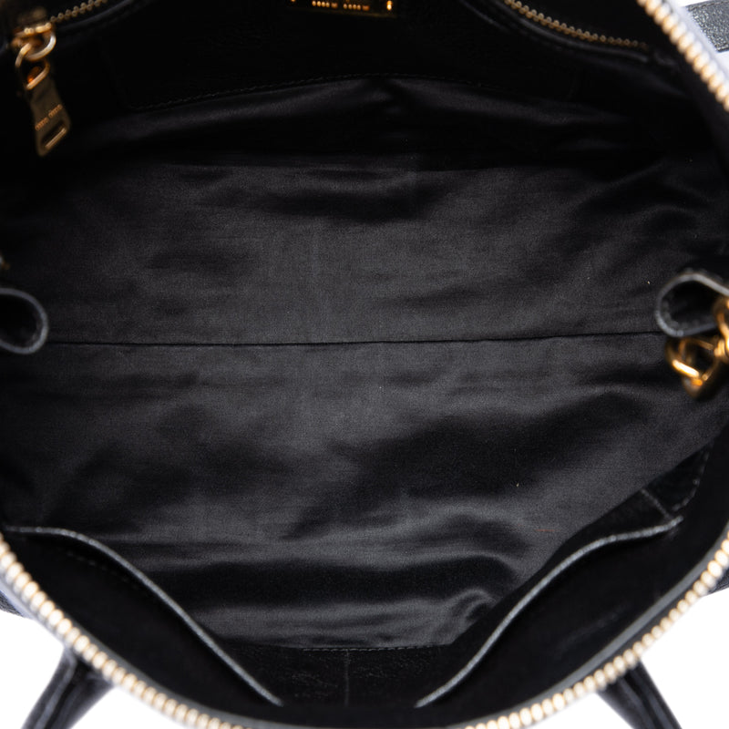 Goatskin Madras Zip Satchel - Image 4