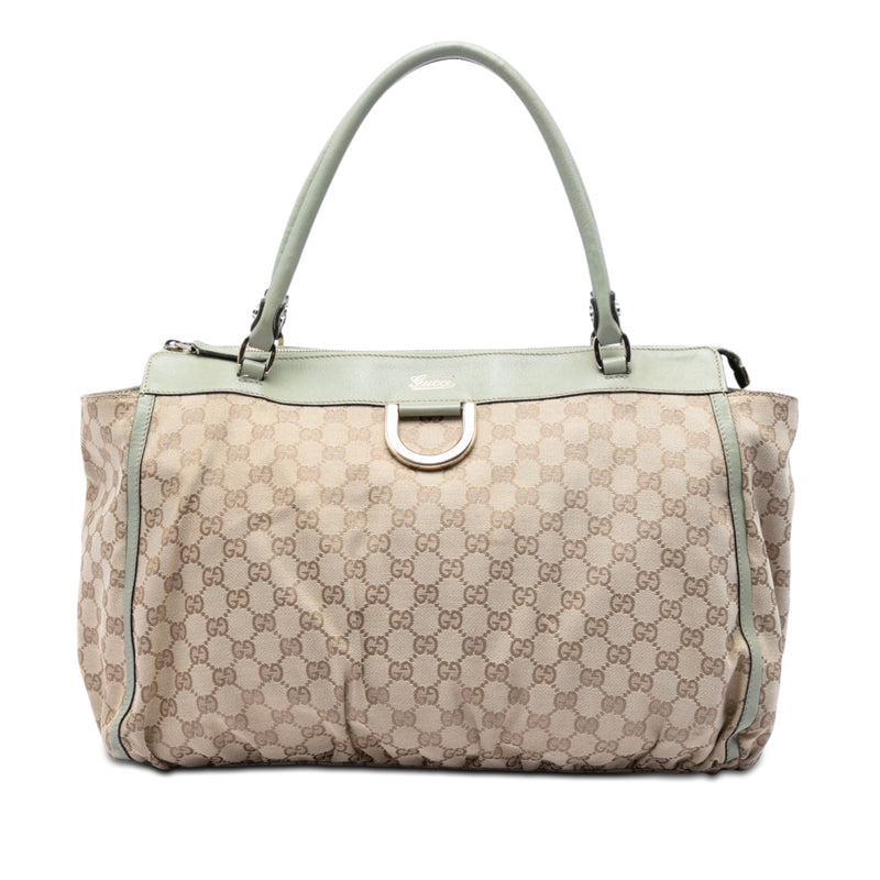 GG Canvas Abbey D Ring Tote