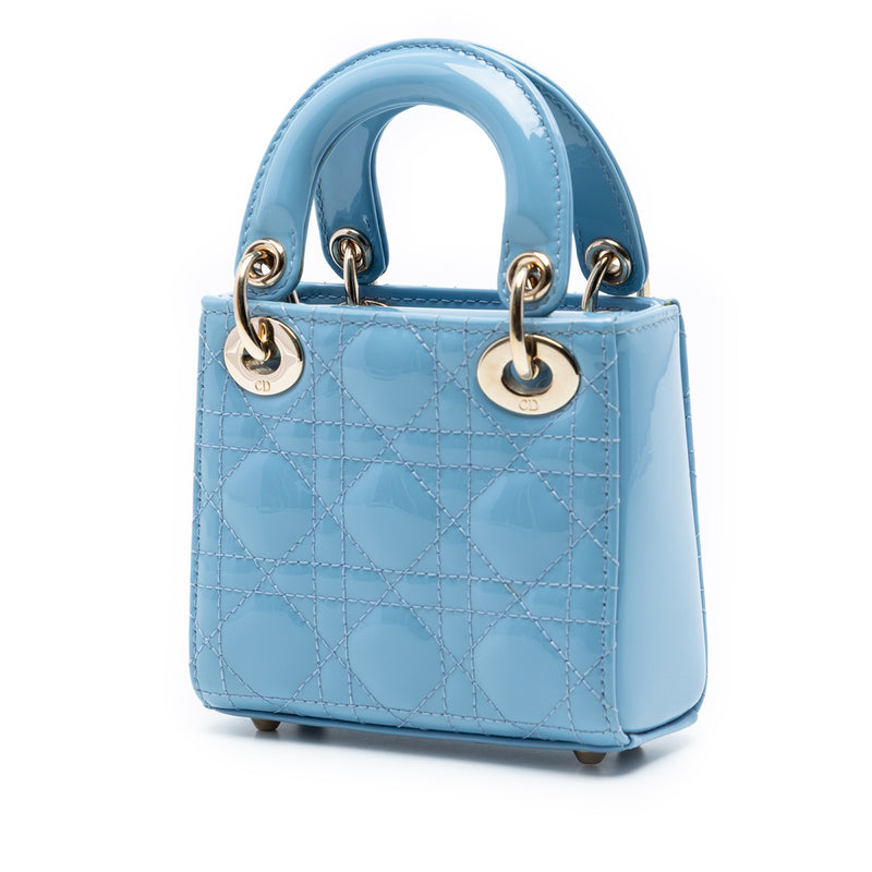 Micro Patent Cannage Lady Dior - Image 2